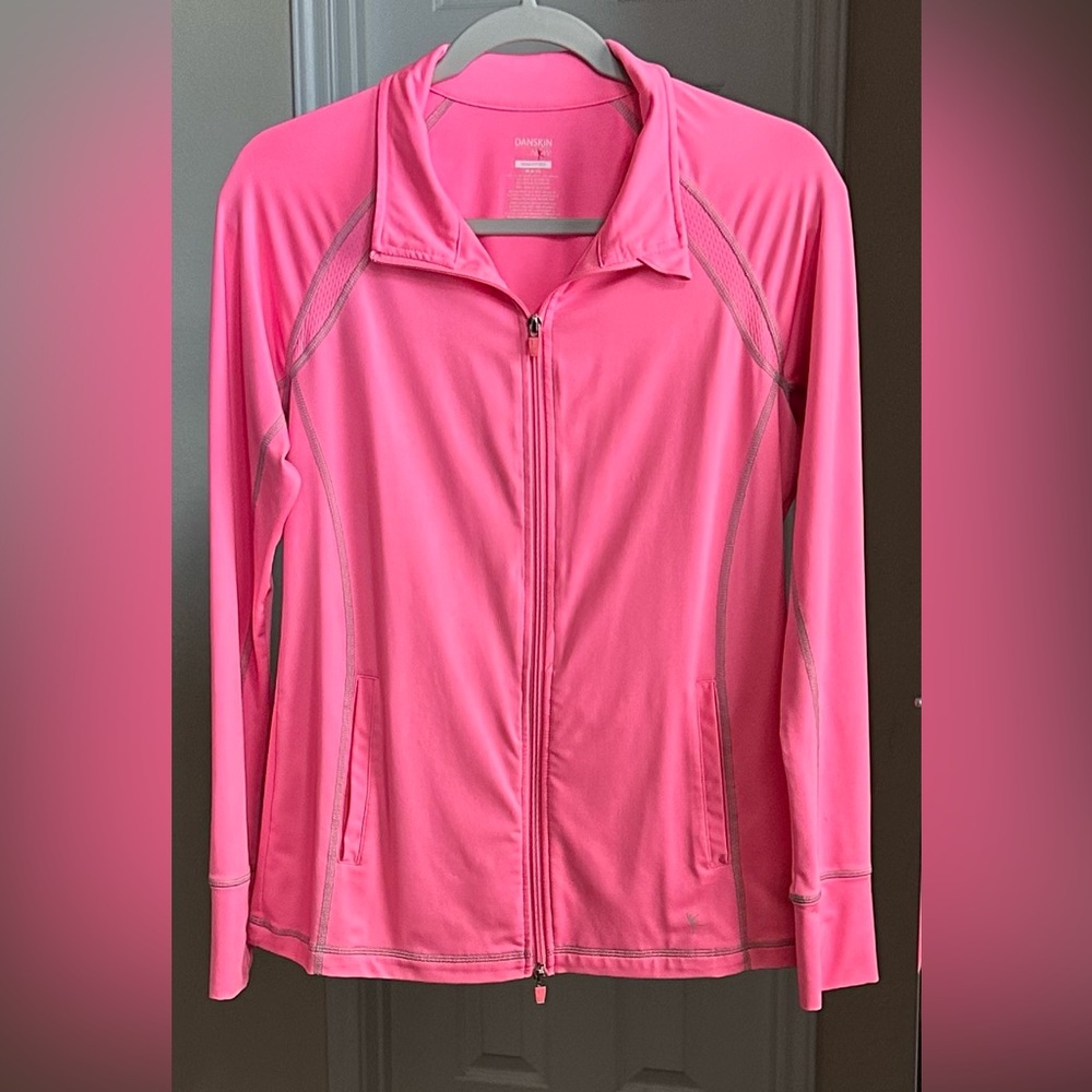 Danskin Now Semi Fitted Vibrant Pink Women's Jacket